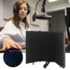 Paravan Microfon Reglabil - Scut Izolare, Filtru Pop, 3/5 Panouri pentru Studio - imagine 4