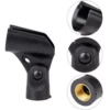 Nucă Microfon - Suport Universel cu Clip și Cavalier, 5/8" la 3/8", 4 Piese - imagine 2