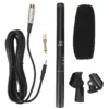 Microfon TV Profesional - Condensator Shotgun Cardioid, XLR 3 Pini pentru Jurnaliști - imagine 6