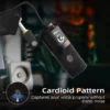 Microfon FIFINE USB - Condensator cu Buton de Câștig, Metalic, pentru Home Studio și Podcasting - imagine 3
