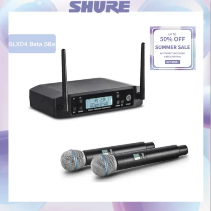 Microfon Wireless Shure GLXD4 Beta 58A